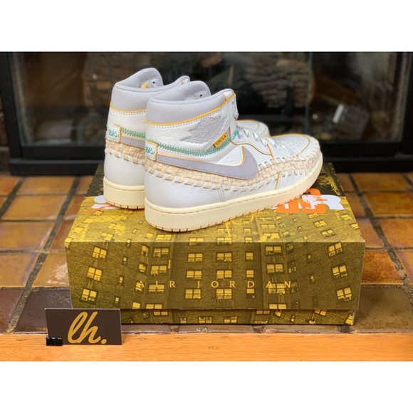 Mens 10 Air Jordan 1 Retro High OG SP “Union LA” Athletic Basketball Sneakers FD - Picture 6 of 10